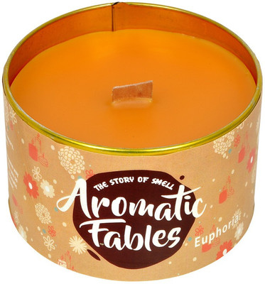 First Row Aromatic Fables 8oz Rose Fragrance Soy Wax Decorative Gifting Orange Color Wood Wick Tin Candle Candle(Orange, Pack of 1)
First Row Aromatic Fables 8oz Rose Fragrance Soy Wax Decorative Gifting Orange Color Wood Wick Tin Candle Candle(Orange, Pack of 1)