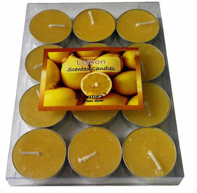 Devinez 12A Premium Lemon Scented Polycarbonate Smokeless Tealight Candle(Yellow, Pack of 12)
Devinez 12A Premium Lemon Scented Polycarbonate Smokeless Tealight Candle(Yellow, Pack of 12)