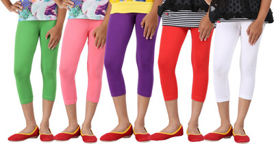 Greenwich Capri For Girls Solid(Multicolor, Green & ltpink & purple & red & white
Greenwich Capri For Girls Solid(Multicolor, Green & ltpink & purple & red & white