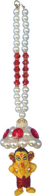 Premang Decors Bal Ganesh Idol under Pearls Chattar Car Hanging Ornament(Pack of 1)
Premang Decors Bal Ganesh Idol under Pearls Chattar Car Hanging Ornament(Pack of 1)