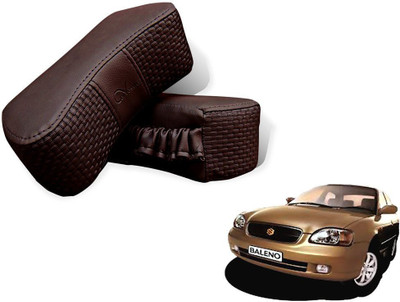 Kozdiko Brown Sponge Car Pillow Cushion for Maruti Suzuki(Rectangular)