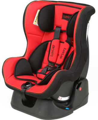 LuvLap Baby Car seat Rearward-Forward Facing Car Seat(Red & Black)