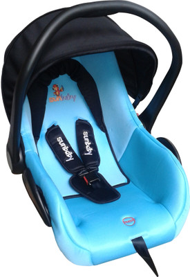 Sunbaby Secure Carry Cot Cum Car Seat Rearward Facing Car Seat(Blue)