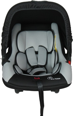 R for Rabbit Picaboo Rearward-Forward Facing Car Seat(Black, Grey)