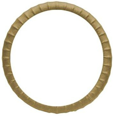 JBB Steering Cover For Skoda Rapid(Beige, Leather)
