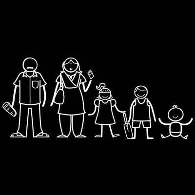 The Indian Family Sticker Family Sticker for Windows, Bumper, Sides(White, Transparent)
The Indian Family Sticker Family Sticker for Windows, Bumper, Sides(White, Transparent)