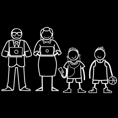The Indian Family Sticker Family Sticker for Windows, Bumper, Sides(White, Transparent)
The Indian Family Sticker Family Sticker for Windows, Bumper, Sides(White, Transparent)
