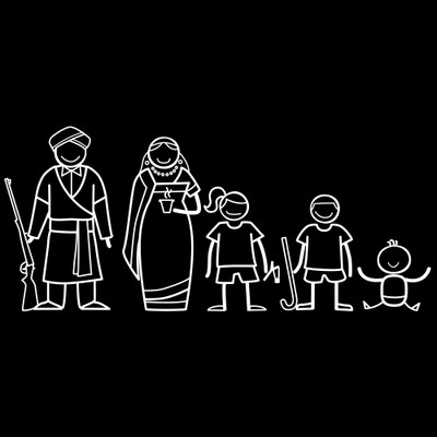 The Indian Family Sticker Family Sticker for Windows, Bumper, Sides(White, Transparent)
The Indian Family Sticker Family Sticker for Windows, Bumper, Sides(White, Transparent)