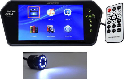 Printo Fine India 7 inch Car Video Monitor with USB, Bluetooth and Car Reaview Camera Black LED (18 cm) Black, Grey LCD(18 cm)
Printo Fine India 7 inch Car Video Monitor with USB, Bluetooth and Car Reaview Camera Black LED (18 cm) Black, Grey LCD(18 cm)