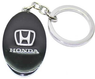 Aura Honda Cars Metal Key Chain(Black)