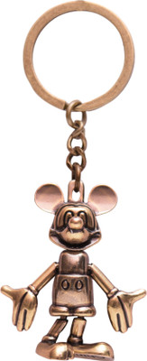 Oyedeal Mickey Full Metal Key Chain(Brown)