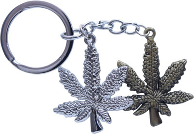Zeroza Dual Weed FY86 Metal Key Chain(Multicolor)