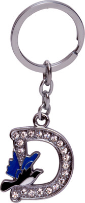 Zeroza Alphabet Letter D LD05 Key Chain(Multicolor)