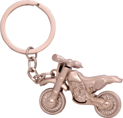 Oyedeal KYCN1100 Dirt Bike Key Chain(Silver)
