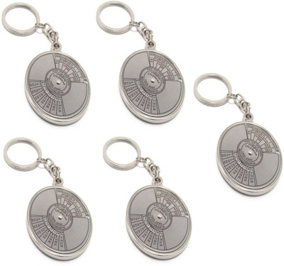 Zeroza Date Perpetual with Calendar up-to 50 Years CDR05 Pack of 5 Key Chain(Silver)
Zeroza Date Perpetual with Calendar up-to 50 Years CDR05 Pack of 5 Key Chain(Silver)