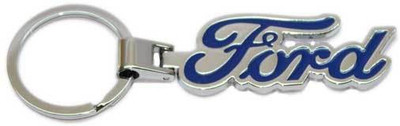 24x7 Shop Stylish Ford Metal Key Chain(Silver, Blue)