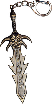 Oyedeal 09 World of Warcraft Sword Locking Key Chain(Grey)