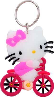 Oyedeal Kitty Cycling Key Chain(Multicolor)