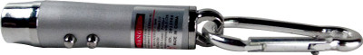 Forty Creek Laser Light Silver Locking Key Chain(Silver)