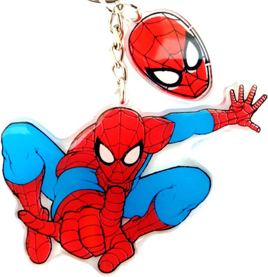 Akki Collection spiderman Key Chain(Multicolor)