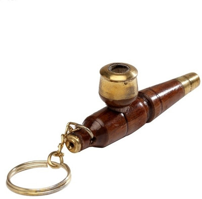 Skyways Hookah Key Chain(Brown)