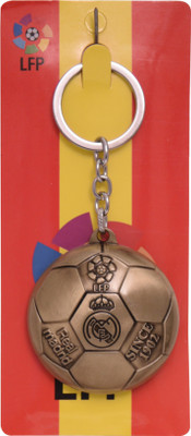 Zeroza Real Madrid Football Shape FC26 Key Chain(Brown)