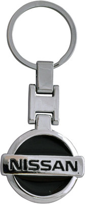 Techpro Black Nissan Key Chain(Multicolor)