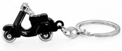 CTW Cute Full Metalic Scooter Key Chain(Black)