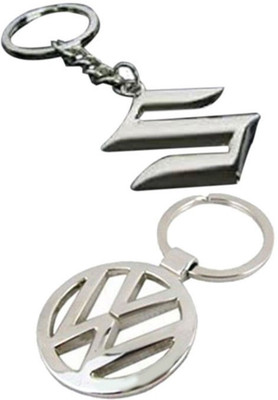 Alexus Suzuki And Volkswagon Key Chain(Silver)