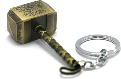 Mapple Thor bronze colour.jpeg Key Chain(Gold)