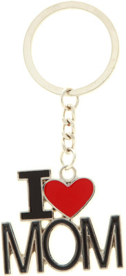 Veevi I Love Mom Metal Key Chain Key Chain(Multicolor)