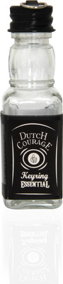 Thumbsup Dutch Courage Keyring Key Chain(Silver)