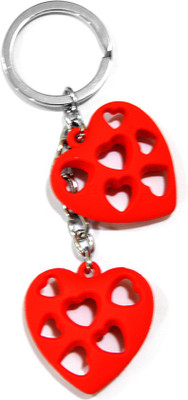 Tech Fashion Two Red Heart Valentine Gift Hollow Hearts-TF-515 Locking Key Chain(Multicolor)
Tech Fashion Two Red Heart Valentine Gift Hollow Hearts-TF-515 Locking Key Chain(Multicolor)