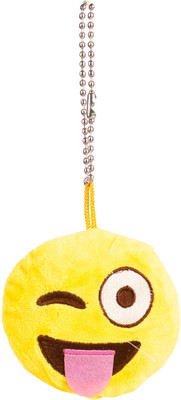 The Crazy Me Emoji Naughty Key Chain(Yellow)