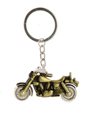 Madhuraj High Quality Harley Davidson Bike Key Chain(Yellow)