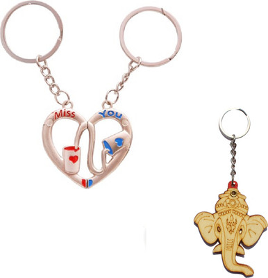Anishop I love You Heart Metal combo Valentine Gift With Ganehsa Photoframe Key Chain(Silver)
Anishop I love You Heart Metal combo Valentine Gift With Ganehsa Photoframe Key Chain(Silver)