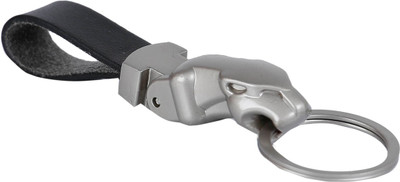Zeroza Jaguar Leather Metallic JR10 Key Chain(Multicolor)