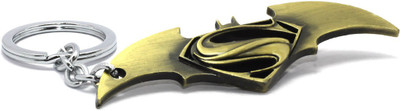 AA Retail Batman Vs Superman Bronze Premium Metal Key Chain(Gold)