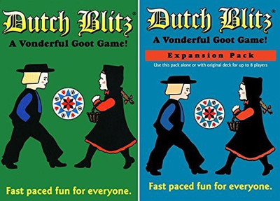 Dutch Blitz Original And Expansion Pack Set(Multicolor)
