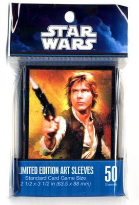 Fantasy Flight Games Star Wars Limited Edition Art Sleeves Han Solo(Multicolor)