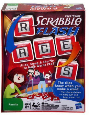 Scrabble Flash Cubes Value Pack Includes Slam(Multicolor)