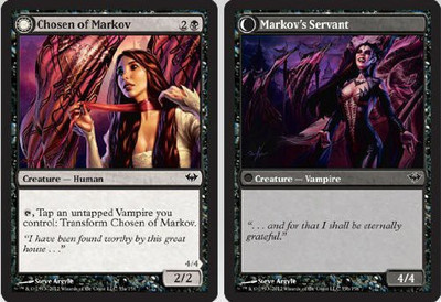 Magic: the Gathering Chosen Of Markov // Markov'S Servant (55) Dark Ascension(Black)
Magic: the Gathering Chosen Of Markov // Markov'S Servant (55) Dark Ascension(Black)