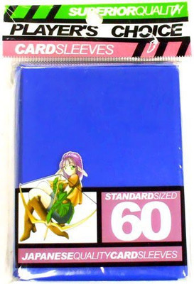 Player's Choice Blue Sleeves (Pack Of 60) Standard Size Deck Protectors(Multicolor)
Player's Choice Blue Sleeves (Pack Of 60) Standard Size Deck Protectors(Multicolor)