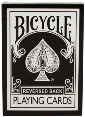 Magic Makers Bicycle Reversed Back Playing Cards (BLACK) 2nd Generation Deck(Black)
Magic Makers Bicycle Reversed Back Playing Cards (BLACK) 2nd Generation Deck(Black)