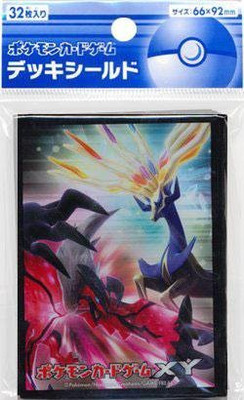 Pokemon Japanese Xy Xerneas Yveltal Sleeves 32Ct(Multicolor)