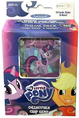 My Little Pony Enterplay Collectible Twilight Sparkle & Applejack Theme(Multicolor)
My Little Pony Enterplay Collectible Twilight Sparkle & Applejack Theme(Multicolor)