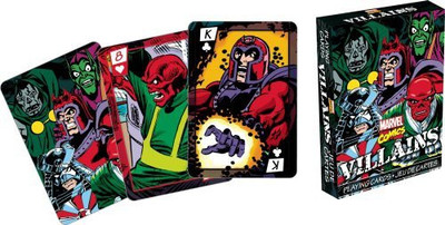 Aquarius Marvel Villains Playing Cards(Multicolor)
