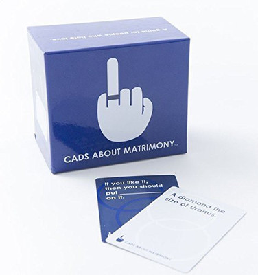 Zapler Games Cads About Matrimony(Blue)