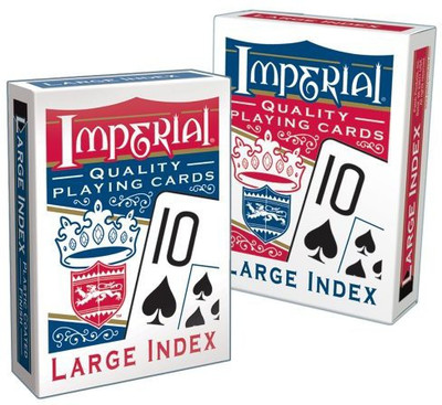 Patch Products, LLC Patch Products Imperial Large Index Playing Cards(Multicolor)
Patch Products, LLC Patch Products Imperial Large Index Playing Cards(Multicolor)