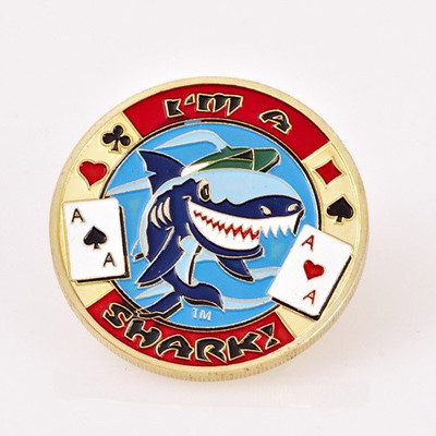 Casinoite I'm a Shark Card Guard(Multicolor)